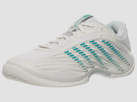 K-Swiss Women's Hypercourt Express 3 Wide- White/Blue - 94606-110
