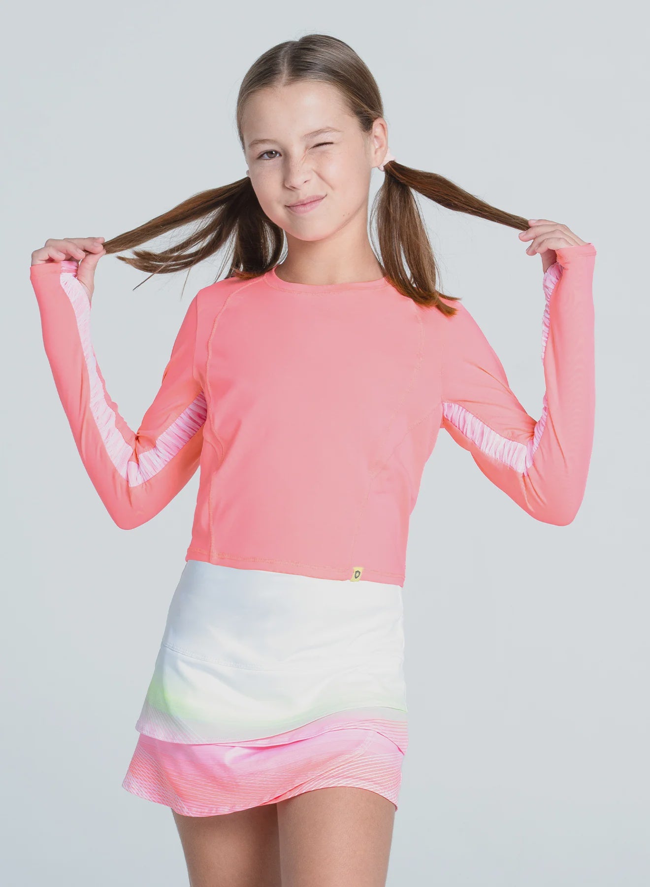 Lucky In Love Cross Court Long Sleeve - FMNG