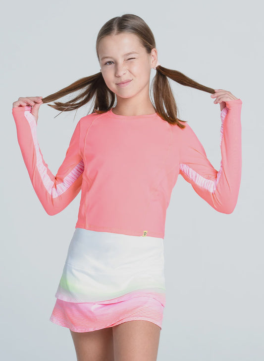 Lucky In Love Cross Court Long Sleeve - FMNG