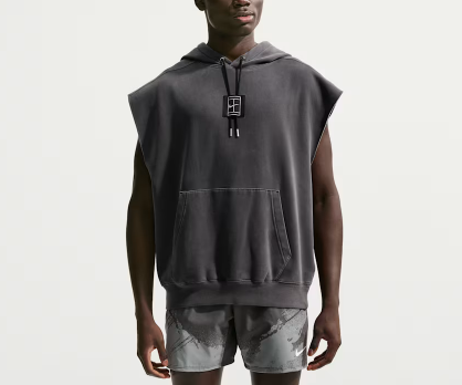 Nike Men's Court Slam Tennis Sleeveless Pullover Hoodie