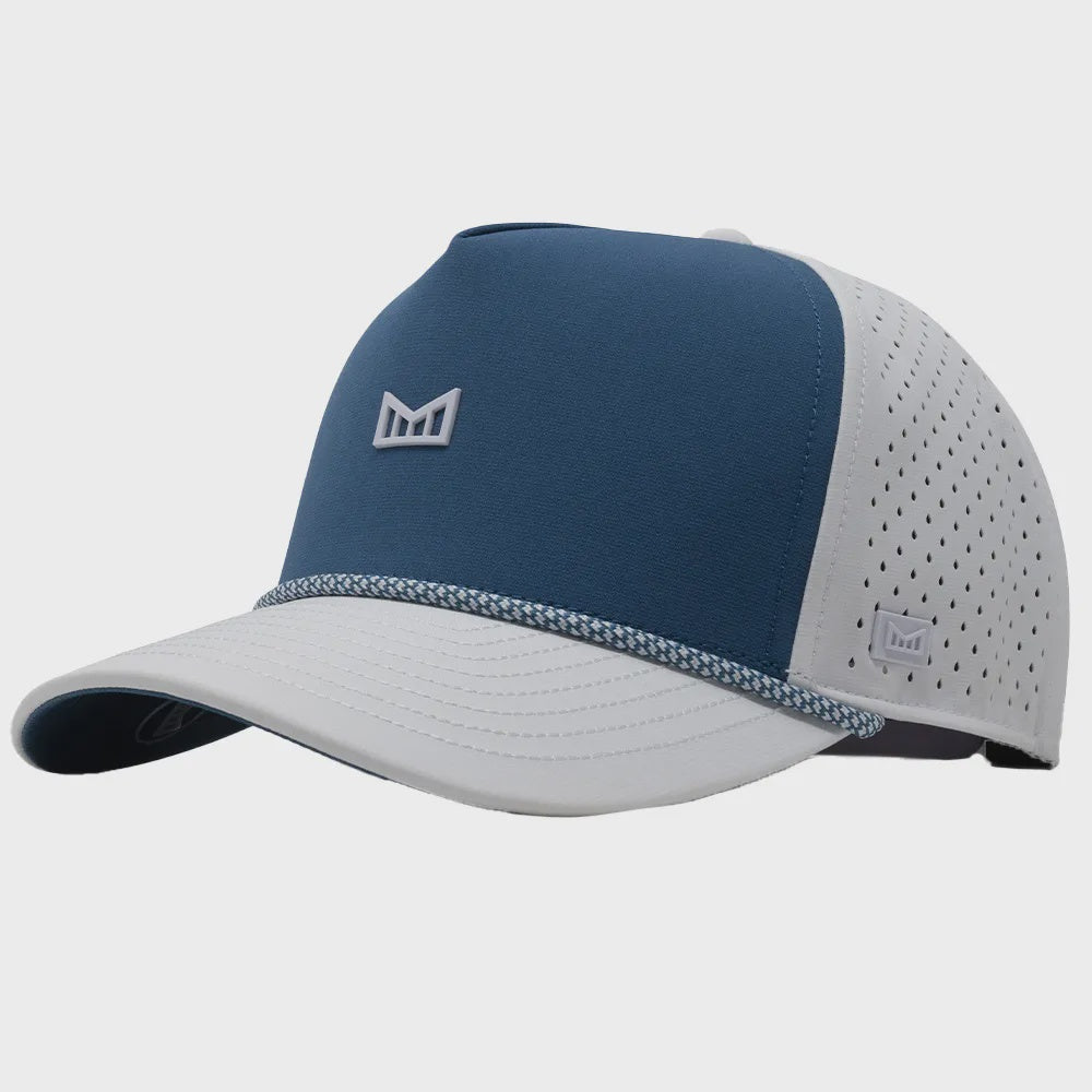 Melin Hydro Odysea Rope Seaport Steel Blue/White Hat