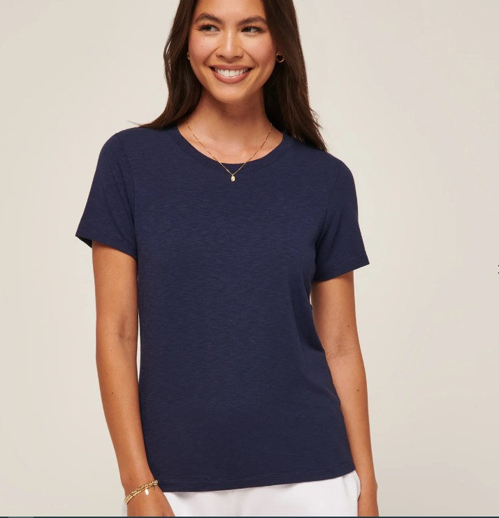 Travis Mathew Women's Cloud Tee- 1LC036 Navy