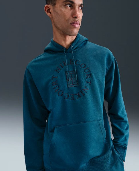 NikeCourt Heritage Men's Dri-FIT French Terry Tennis Pullover Hoodie-hm6759-415