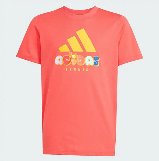 Adidas Kid's Tennis Category Graphic Tee- JM8969