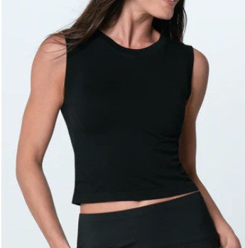 Lucky In Love Women's Seamless Textured Muscle Tank- CX119-001