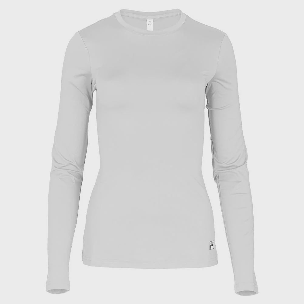 Fila Women's Pickleball UV Blocker Long Sleeve Shirt - White