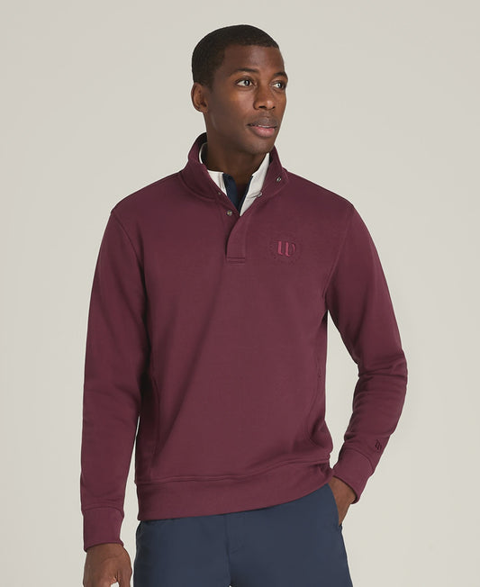 Wilson Men's Tennis Club Half-Zip Mock Sweatshirt WM00512531