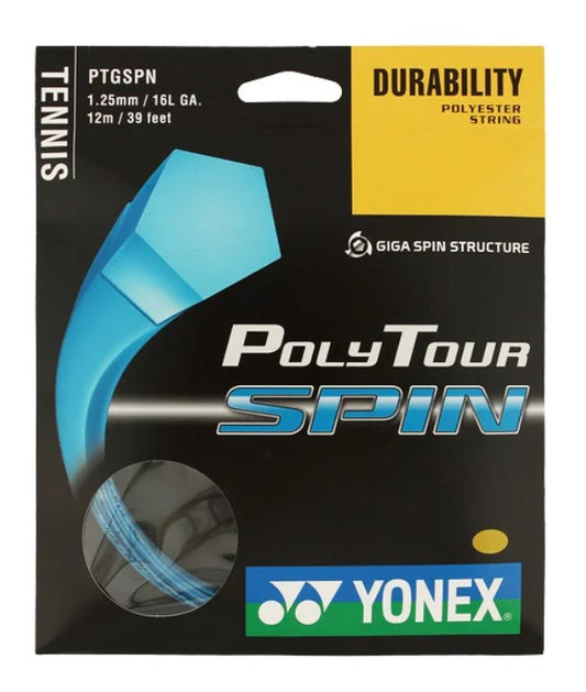 Yonex Poly Tour Spin Yonex - 16L  Blue
