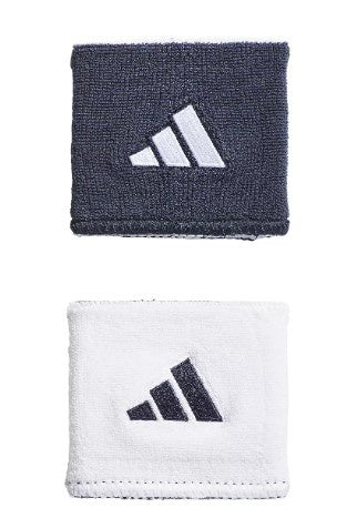 Adidas Interval Reversible 2.0 Wristband- Team Navy Blue/ White