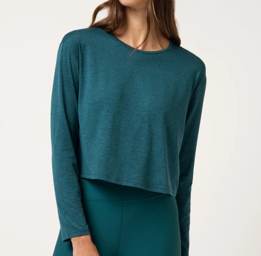 Travis Mathew Women's Skyloft Light Celestia Top Heather Dark Sea - A41443