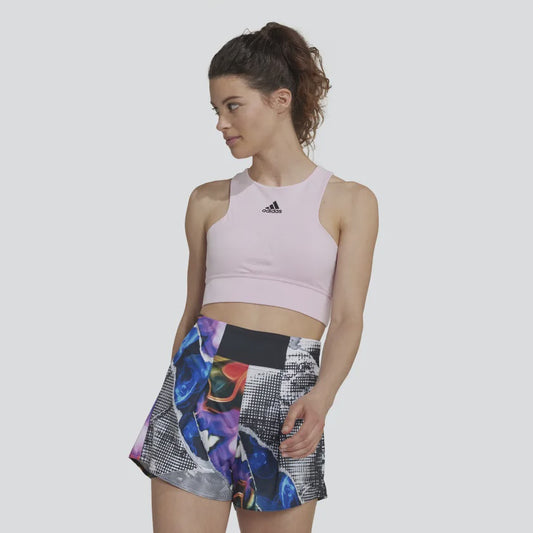 Adidas Women's U.S Series Crop Top- Pink HG6426