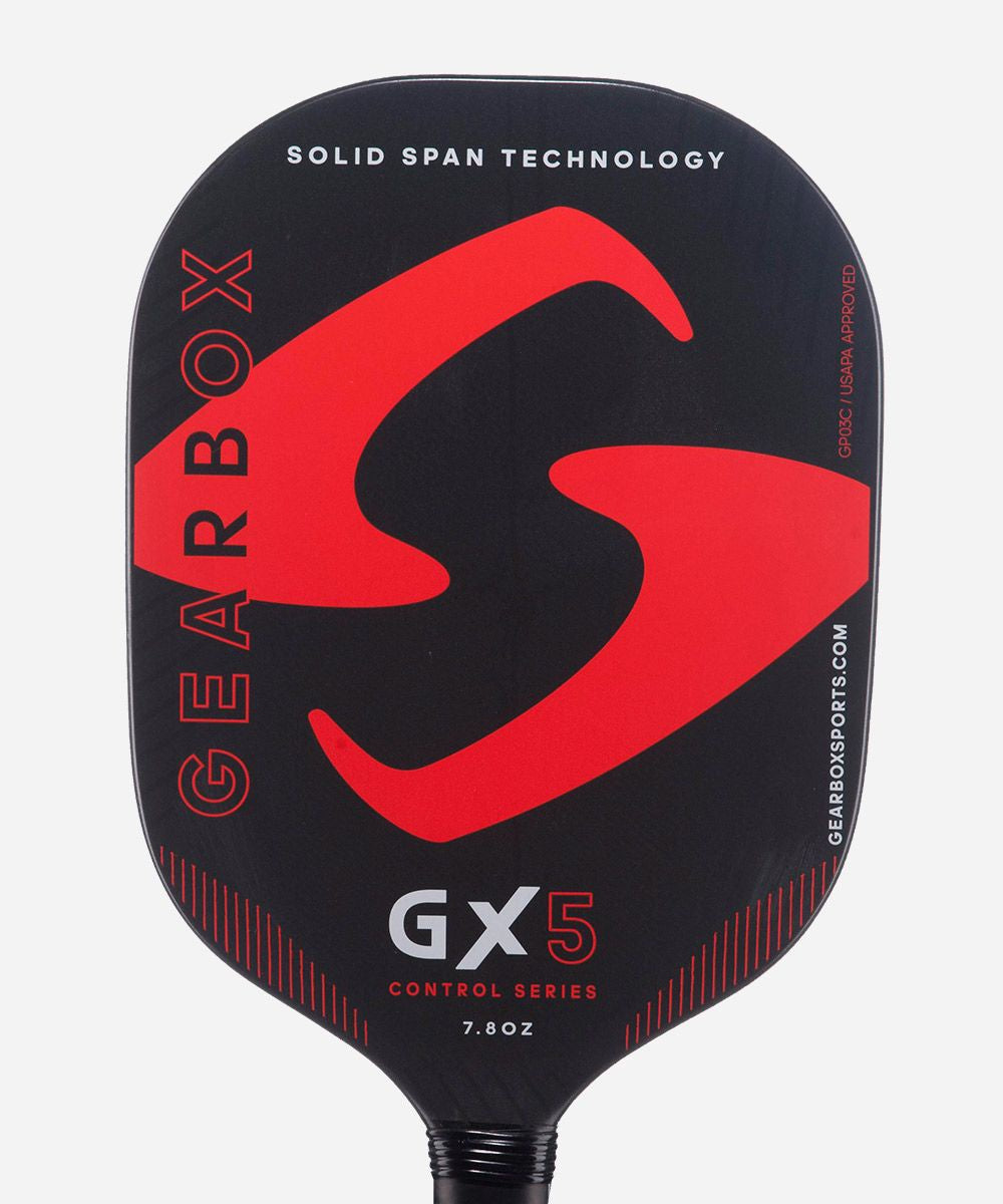 Gearbox GX5 Red 7.8oz Paddle