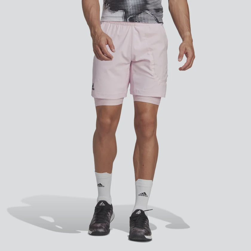 Adidas Men's U S Oen 2 n 1 Short 7