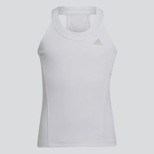 Adidas Girl's Club Tank Top - White