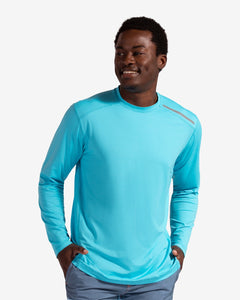 Bloq UV Men's Jet Crew - Turquoise