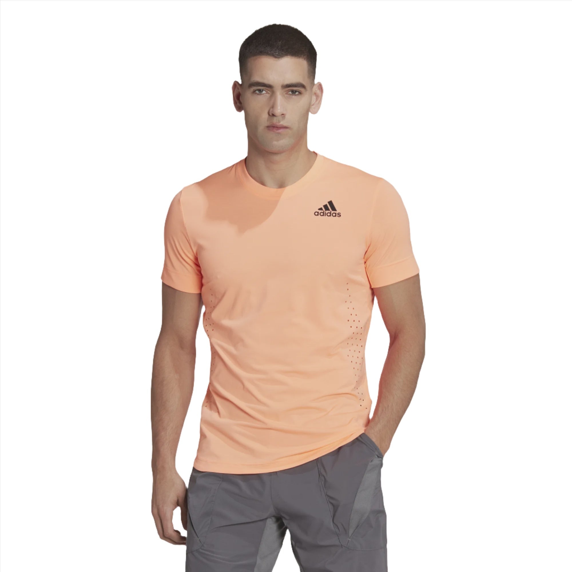 Adidas peach t shirt deals