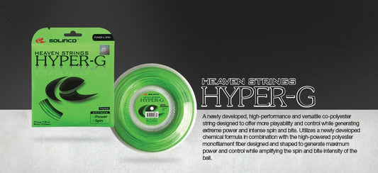 Solinco Hyper-G Tennis String Tennis Reel
