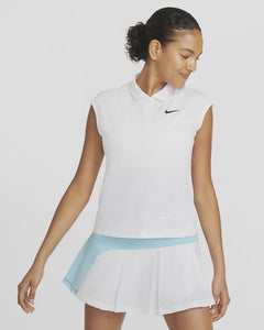 Nike Women's Court Victory Tennis Polo - 100