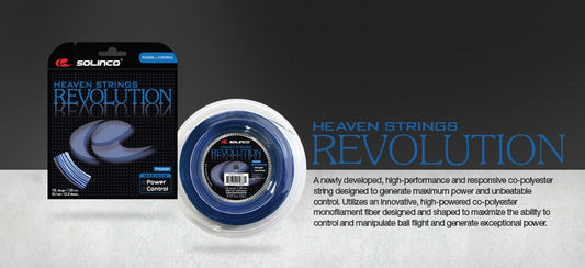 Solinco Heaven Strings Revolution 16/1.30 Gauge Tennis String Reel