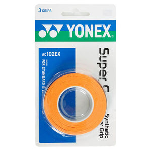 Yonex Overgrip 3 Pack Orange