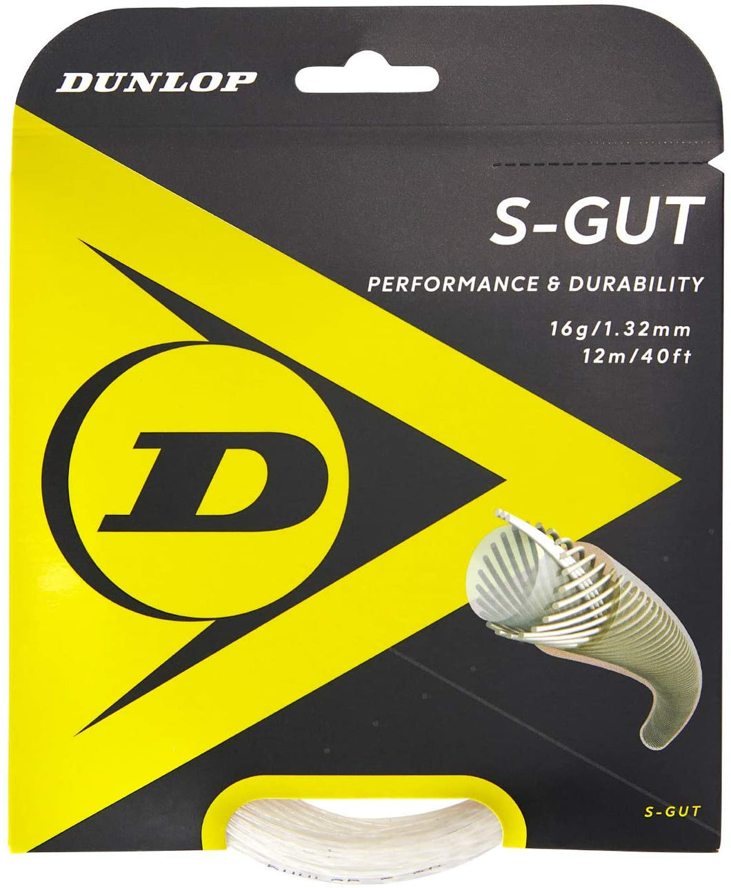 Dunlop String S-Gut 16 gauge 1.32 - White