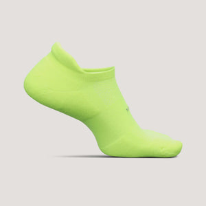 Feetures High Performance Cushion No Show Tab Socks  - Lime