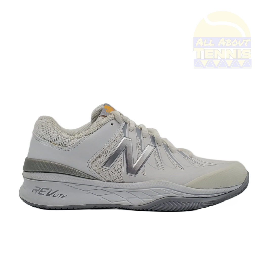 Womens grey new balance tennis shoes sales