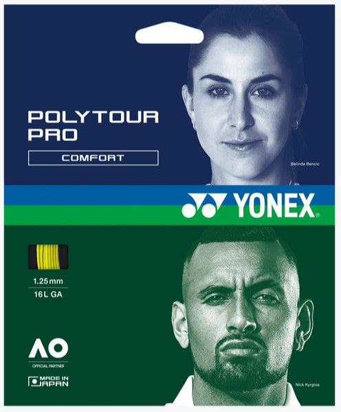 Yonex Poly Tour Pro 1.25mm- Flash Yellow