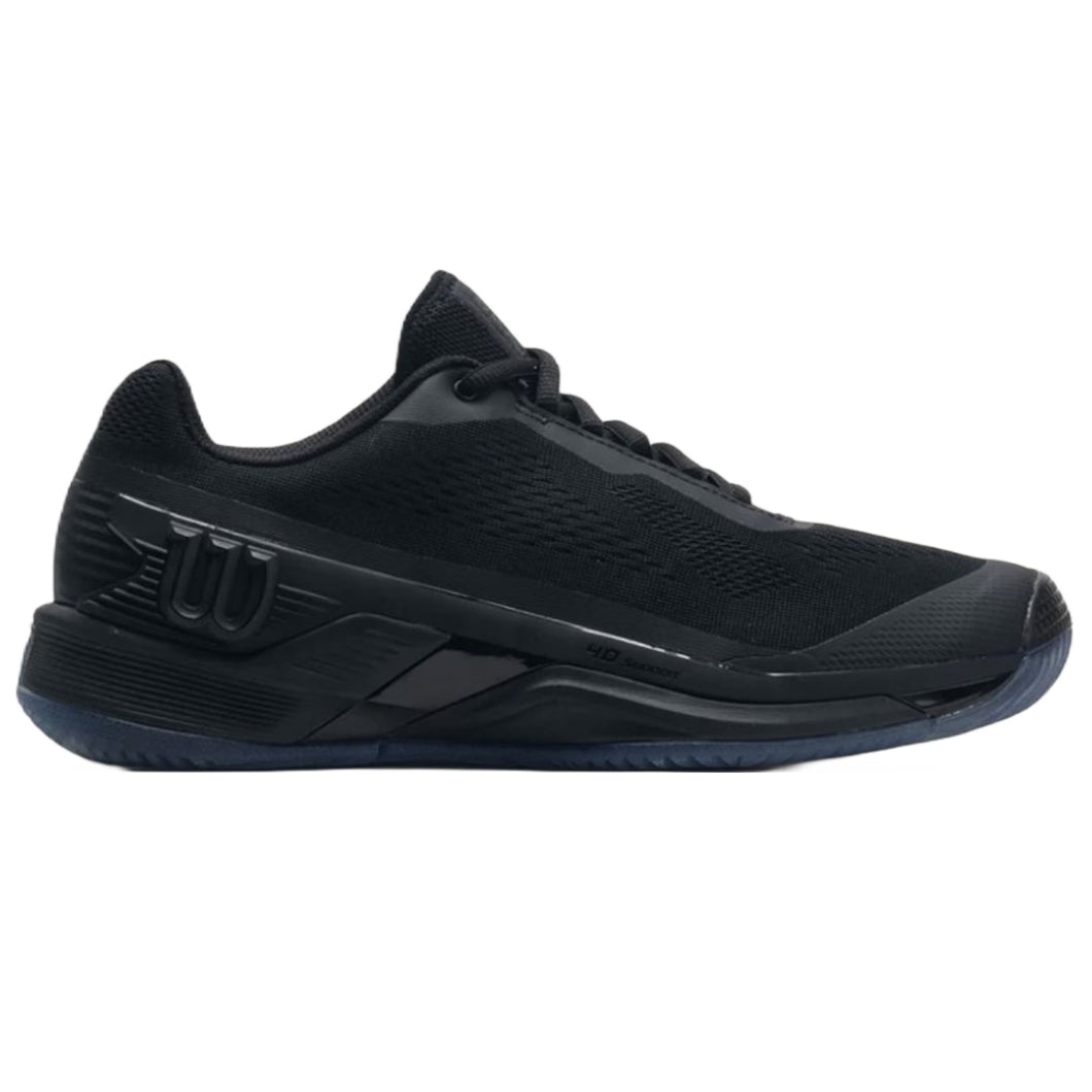 Wilson Men's Rush Pro 4.0 Tennis Shoes - Black/Black
