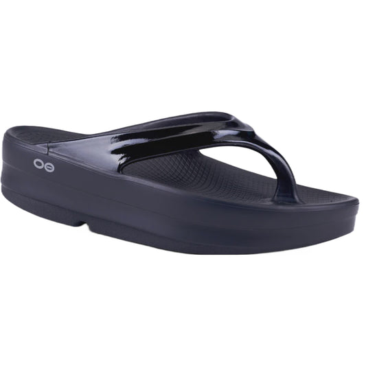 Oofos Oomega Thong - Black