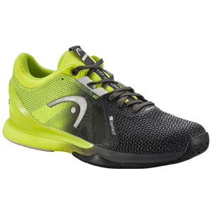Head Men's Sprint Pro 3.0 SF Tennis Shoes - Black/Lime
