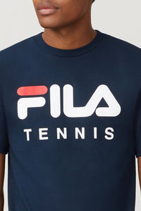 Fila Tennis Tee - 410 PEACOAT