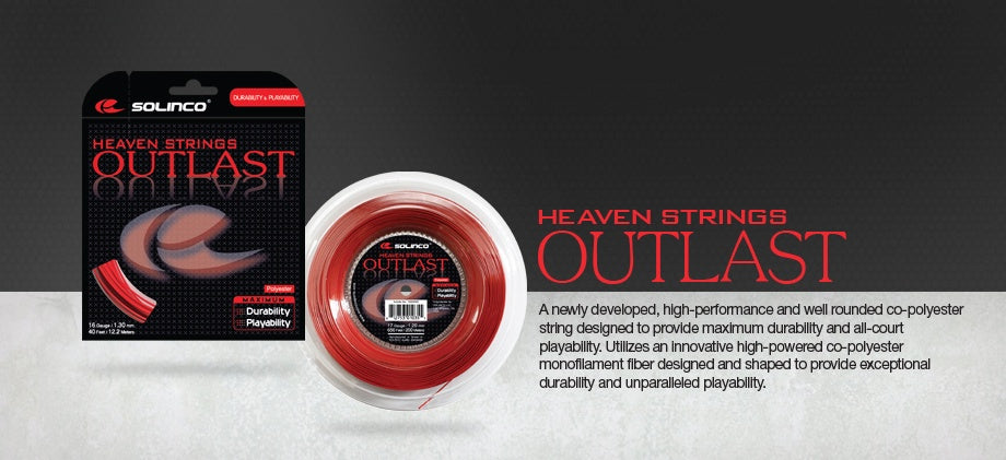 Solinco Heaven Strings Outlast Tennis String