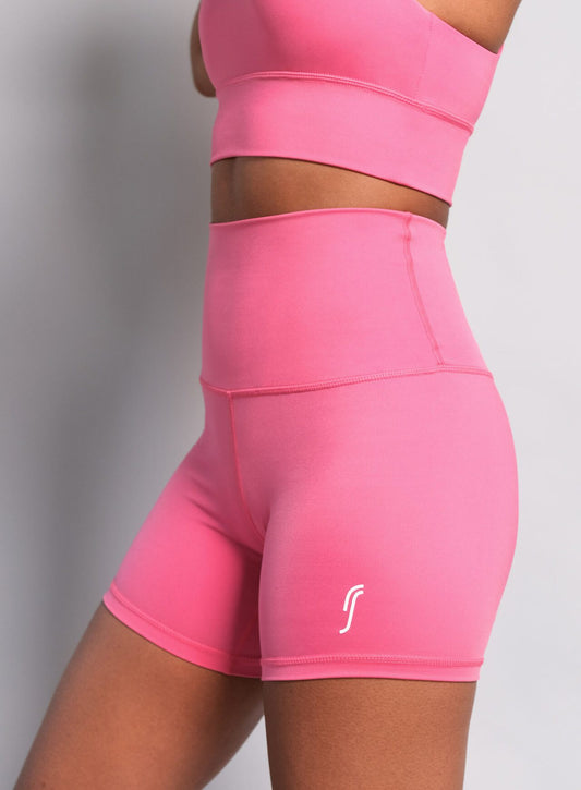 RS Biker Shorts- Hot Pink