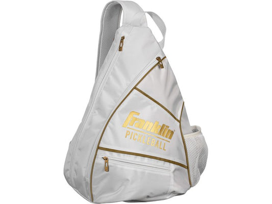 Franklin Pickleball Sling Bag White/ Gold