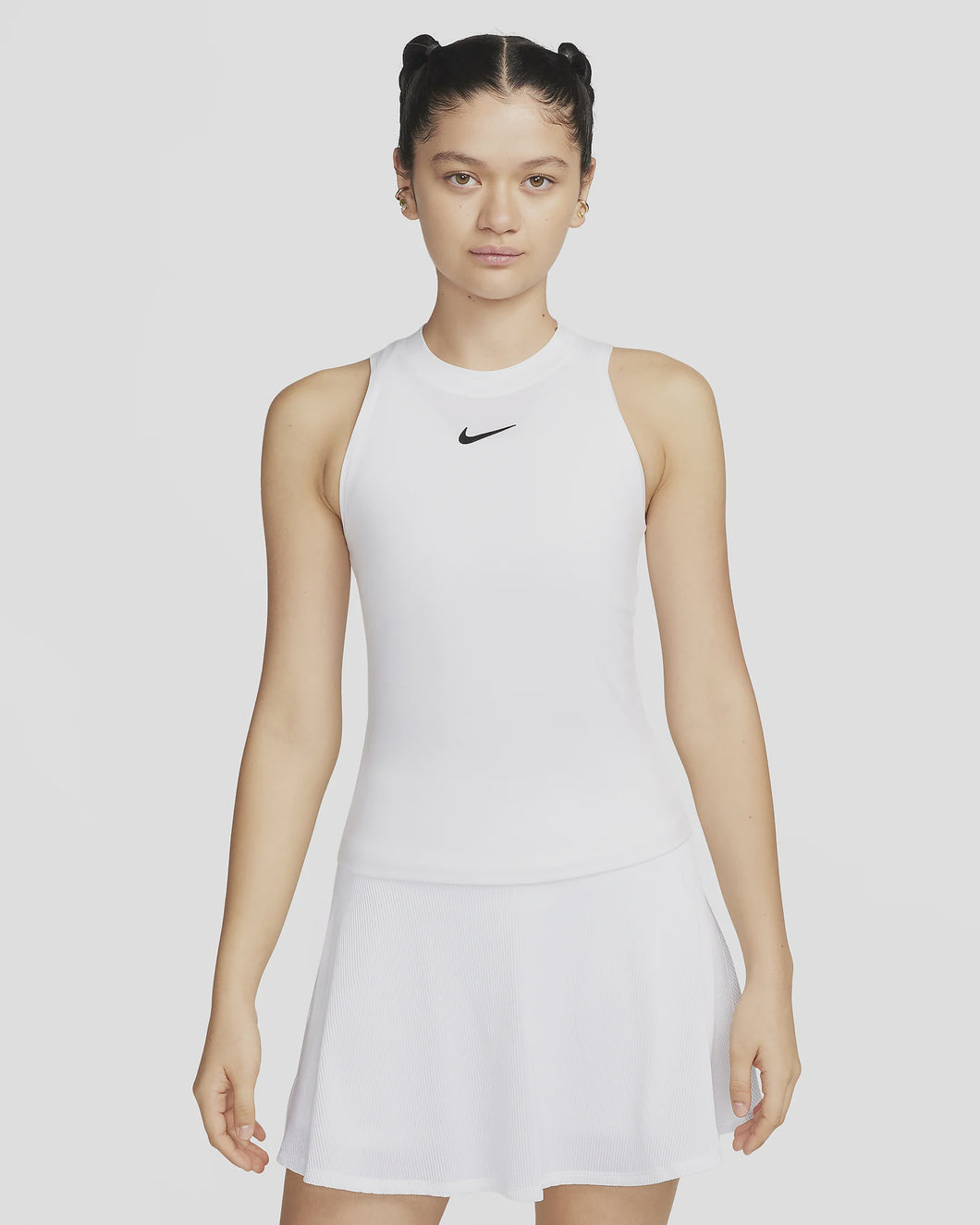 Nike Women's Dri-FIT Tank-White