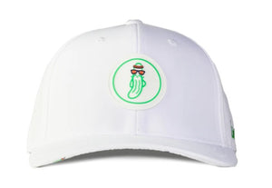 D.Hudson Mister P Classic Hat-White Green