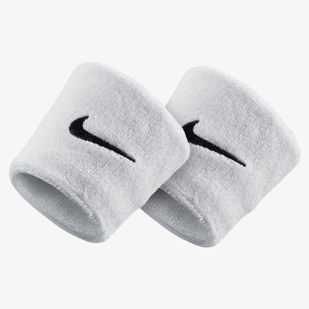 Nike Swoosh Single Wrist Band White/Black