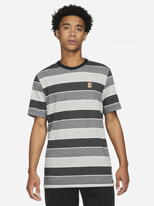 Nike Men's Fall Stripe T-Shirt Black/Gray